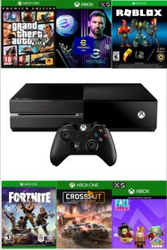 Resim Microsoft XBOX One 500 Gb - Teşhir Cihazı 6 Ay Garantili - GTA 5 Dahil 10 Dijital Oyun Hediyeli 