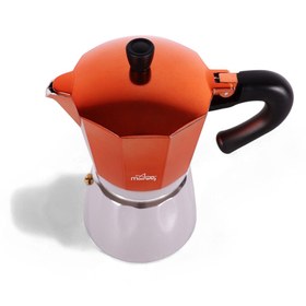 Resim FeyzaDesign 240 ml Bakır Renkli Alüminyum Moka Pot Espresso Kahve Makinesi 
