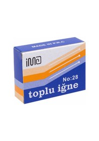 Resim Toplu İğne Eko 090 No.028 0116 3036 9119 3678 Paket 24 Adet 