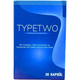 Resim Typetwo Tip 2 Kollajen Ve Vitamin Içeren Takviye Edici Gıda 30 Kapsül 