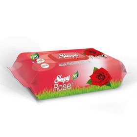 Resim Sleepy Gül Kokulu 90 Yaprak Islak Mendil 