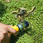 Resim 1 Adet Metal Sulama Çapalama Desteği, Yerden Takma Tipi ve 1 Metal Pimli 