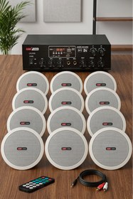 Resim Lastvoice Middle Paket-5 Tavan Hoparlörü Ve Anfi Ses Sistemi (ANFİ 12 HOPARLÖR) 