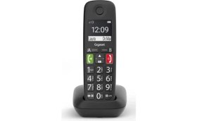 Resim Gigaset E290 Geniş Ekran Siyah Telsiz Dect Telefon 