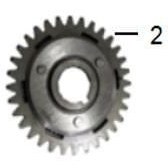 Resim APX7:Balansör avare dişli Z=32 (200 CC) 