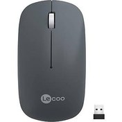 Resim Lenovo Lecoo WS214 Gri Sessiz Kablosuz Mouse 
