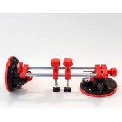 Resim 8 Inç Çiftli Vakumlu Vantuz Taş Birleştirme Hizalama Aparatı Granit Mermer Fayans Seramik Montajı 