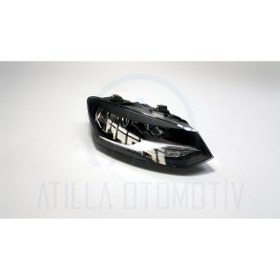 Resim MAP Auto Teile VW POLO 6R 6C 2010-2017 HELLA TİP KROM ÖN FAR SAĞ 