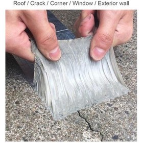 Resim Pazly Yeni Butil Lastik Bant 1/3/5 M Su Geçirmez Çatı Onarımı Yüksek Sıcaklık 