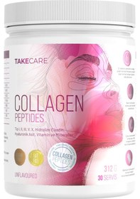 Resim Takecare Collagen Peptides Tip I- II- III- V- X İçeren Aromasız Toz Kolajen 312 G 