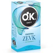 Resim Okey Ekstra Zevk Prezervatif 12'li 