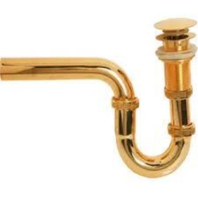 Resim Prima Lavabo Şifon Pop Up Esli Gold 