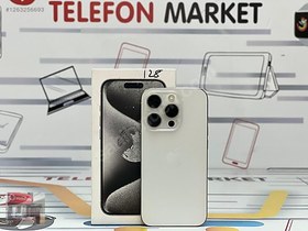 Resim Apple iPhone 15 Pro İkinci El TR | 128 GB | Beyaz 