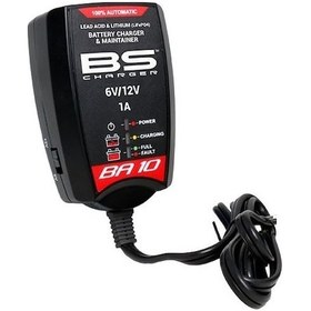 Resim Bs Otomatik Motosiklet Akü Şarj Cihazı Ba10 12 Ve 6 Volt 1 Amper 