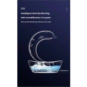 Resim Dolphin Su Damlacık Nemlendiricisi Bluetooth Hoparlör, Işık Tonu Nemlendirici, Renkli Işıklar (Yurt Dışından) 