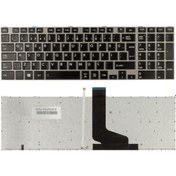 Resim Toshiba Uyumlu Satellite L870 L870D L875 L875D Klavye Siyah Tr / Işıklı - 543185248 
