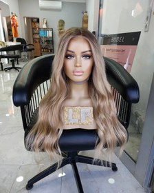 Resim MONROE SICAK SARIŞIN OMBRELİ DANTEL PERUK ÜNİTESİ - TAM DANTEL 