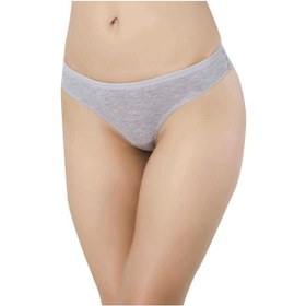 Resim 6 Adet Süper Eko Set Likralı Kadın Slip Külot Gri Beyaz Çok Renkli 