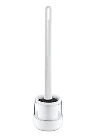 Resim Boxup Ft-404 Antibakteriyel Silikon Uçlu Tuvalet Fırçası Seti Beyaz Beyaz 