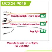 Resim Udır/c Ucx2401 Ucx2402 Rtr 1/24 2.4g 4wd Rc Araba Kaya Paletli Off-road Ucx24-p049-2402 Ucx24-p049-2402 