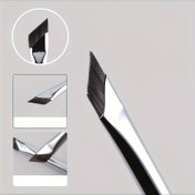 Resim Profesyonel Açılı Eyeliner Fırçası - Keskin Nokta Ucu & Düz Kenar, Smoky Gözler ve Kaşlar İçin - Sağlam Naylon Kıllar - Başlangıç Seviyesi ve Profesyoneller için Makyaj Fırçası - Günlük Kullanım ve Özel Etkinlikler İçin İdeal, Şık Tasarım, Dayanıklı Sap 