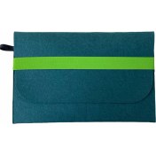 Resim Handmade MacBook Pro Kılıf Çanta 15'' Için Yeşil 