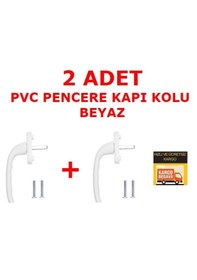 Resim 2 Ad Beyaz Aluminyum Demir Döküm Boyalı Pvc Pimapen Pencere Kolu 