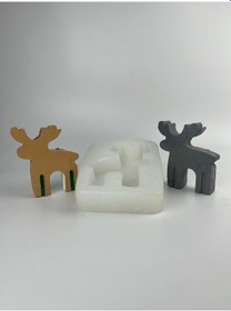 Resim Geyik Model Silikon Kalıp 