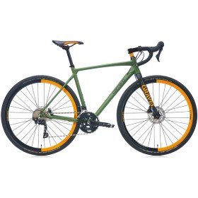 Resim Carraro Gravel G2 Hd 52 Kadro Mat Haki Siyah Turuncu 