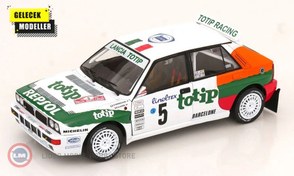 Resim 1:18 Solido 1993 Lancia Delta HF Integrale White #5 A.AghiniS.Farnocchia Rally Monte Carlo 