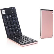 Resim Gk228 Bt Kablosuz Klavye 66 Tuş Katlanabilir Mini Taşınabilir Ofis Klavyesi Telefon/tablet/dizüstü B 