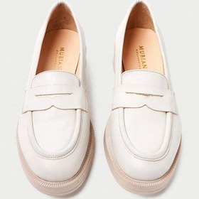 Resim Mubiano Hakiki Deri Collection Kadın Babet Bej -mcsdd024-bj Bej 