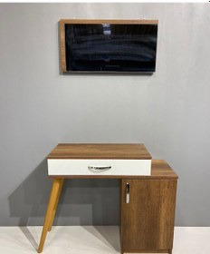 Resim Bicabin Bicabin London Novella Dolaplı Çekmeceli Aynalı Makyaj Masası (544783945) 