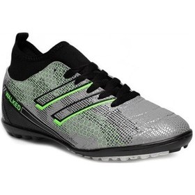 Resim Walked 107-25 Halı Saha Krampon Gümüş Siyah 36-39 Gümüş 