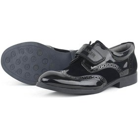 Resim Rakerplus Titan Rugan Cırtlı Klasik Erkek Genç Abiye Ayakkabı Siyah 