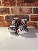 Resim My Retail Zebra Desenli Bebek Panduf 