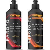 Resim Netfer 2'li İnce Pasta Cila Set - 2x500 mL 