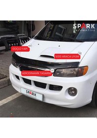 Resim Hyundai Starex 2003-2008 Yıl Arası Kaput Rüzgarlık 4mm Siyah 