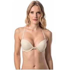 Resim Kadın Bej Babette Önden Açılır Sporcu Desteksiz Sütyen 7037 001 