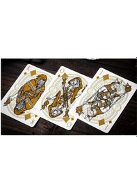 Resim Twpcc The Keys Of Solomon Golden Grimoire Premium Oyun Kağıdı Limited Edition Koleksiyonluk İskambil Kartları 