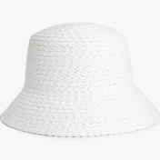 Resim Kadın Bucket Hasır Şapka 