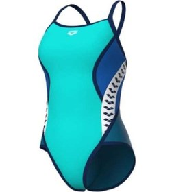 Resim Arena Icons Swimsuit Super Fly B Kadın Yüzücü Mayosu 006644868 Turkuaz 001 
