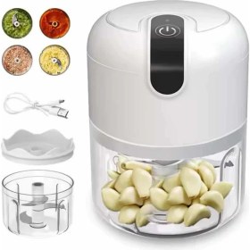 Resim Anneler Gününe Özel Hediye El Rondosu Doğrayıcı Şarjlı Taşınabilir - TK002M-6VM350 