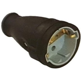 Resim Monofaze Kauçuk Topraklı Dişi Fiş 