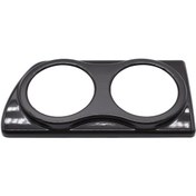 Resim Tenfowee Vauxhall Astra H Mk5 İçin Siyah Plastik İki Gauge Pod Göstergesi Kutu Çerçevesi 
