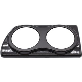 Resim Tenfowee Vauxhall Astra H Mk5 İçin Siyah Plastik İki Gauge Pod Göstergesi Kutu Çerçevesi 