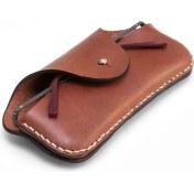 Resim Ca-Leather Hakiki Deriden El Yapımı Gözlük Kılıfı 