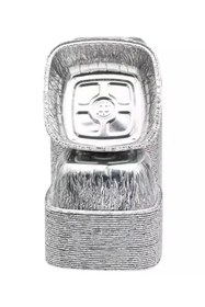 Resim guvash Alüminyum Aşure Tatlı Kasesi Sütlaç Kabı (500 ADET) 