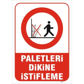 Resim Vizyon Trafik Paletleri Dikine Istifleme Levhası 