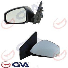 Resim Dış Dikiz Aynası Elektrikli Sol Sin. Sen. Isıt. Astarlı Megane 3 